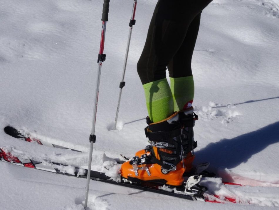 Faire du ski avec une bonne chaussure de ski