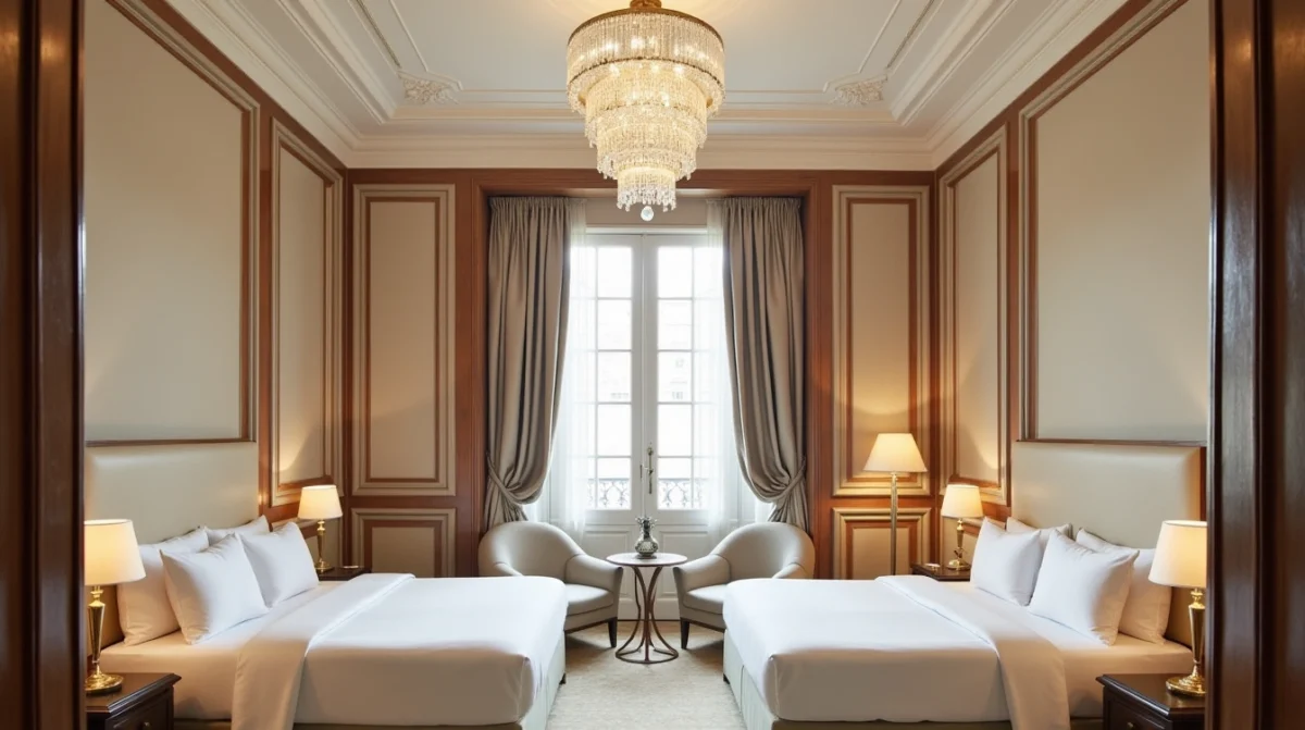 Les avantages des hôtels à Paris proposant des chambres twin