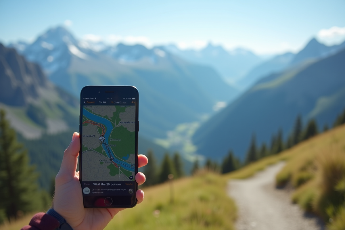 randonnée gps
