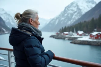 Croisière Hurtigruten dans les fjords norvégiens en hiver