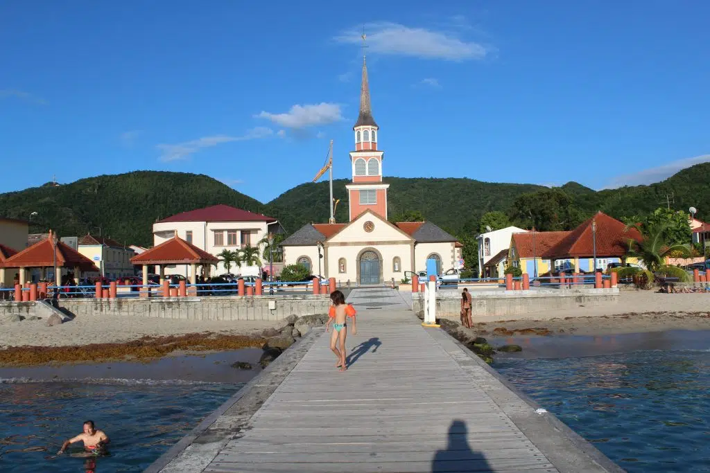 plage du bourg des anses d'arlet